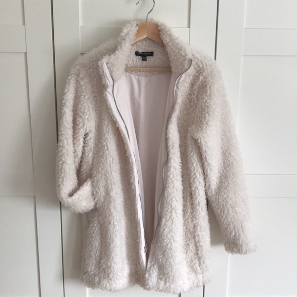 Banana Republic Factory Long Sherpa Coat - Picture 3 of 3